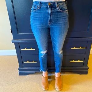 Mother Jeans, The Insider crop step